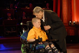 Jerry Lewis and Luke Christie